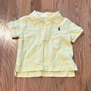 Polo by Ralph Lauren Kids Light Yellow Polo Shirt